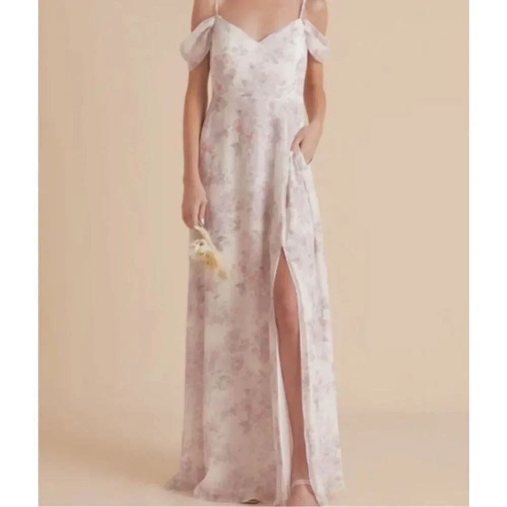 Birdy Grey 2xl DEVIN CONVERTIBLE DRESS Blush Bouquet Floral wedding summer